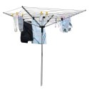 Suszarka ogrodowa na pranie 60 m powierzchni suszenia świder do montażu + pokrowiec gratis ModernHome