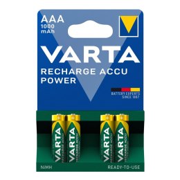4x akumulatorki R-03 R03 AAA 1000mAh Varta Ready2use
