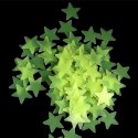 AG683 Gwiazdki fluorescencyjne 100 szt