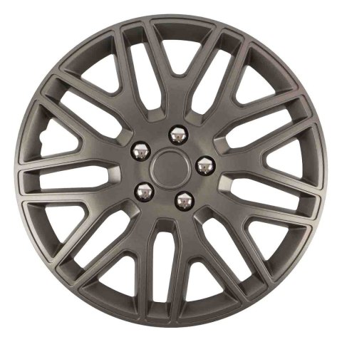Kołpak dakar nc 16" grafitowy ze śrubami chrom Kołpak dakar nc 16" grafitowy ze śrubami chrom