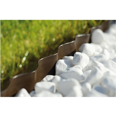 Obrzeże ogrodowe faliste 15cm x 9m Cellfast brązowe Obrzeże ogrodowe faliste 15cm x 9m Cellfast brązowe