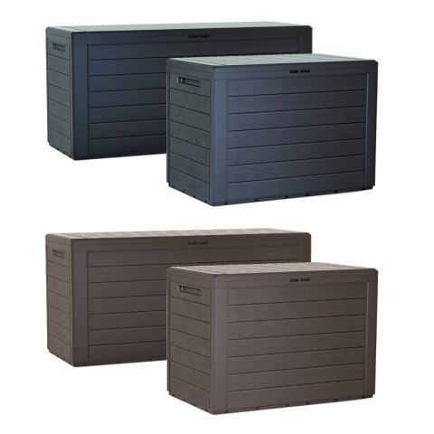 Skrzynia ogrodowa Woodebox 190L MBWL190 umbra Skrzynia ogrodowa Woodebox 190L MBWL190 umbra