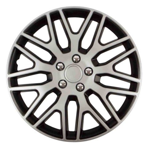 Kołpak dakar nc 17" silver&black ze śrubami chrom Kołpak dakar nc 17" silver&black ze śrubami chrom