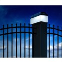 Lampa solarna LED na słupek GreenBlue, 100x100mm, daszek kopertowy, GB128