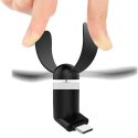 AK35K Wiatrak telefonu usb-c black