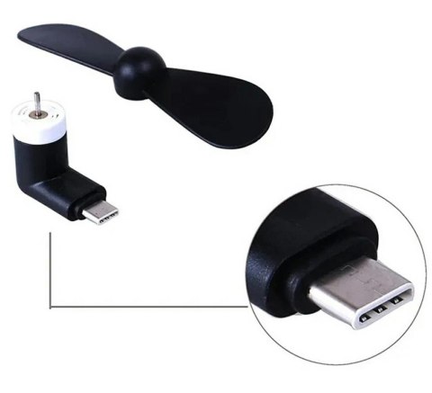 AK35K Wiatrak telefonu usb-c black AK35K Wiatrak telefonu usb-c black