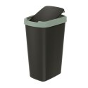 Kosz na śmieci COMPACTA Q - jansy zielony 45l