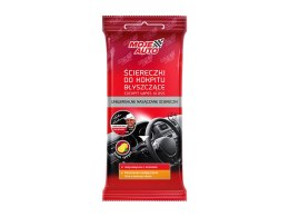 52-182# Ściereczki do kokpitu błyszczące cytryna - 24 sztuki