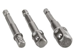 67-068# Zestaw adapterów hex do nasadek 3szt