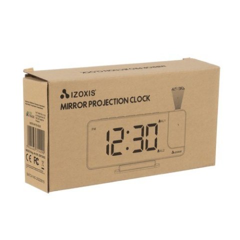 Budzik- zegar LED z projektorem Izoxis 19576 Budzik- zegar LED z projektorem Izoxis 19576