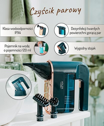 AD 7050 Czyścik parowy AD 7050 Czyścik parowy