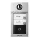 HIKVISION DS-KV8213-WME1(C) metalowa stacja zewnętrzna dwurodzinna WiFi/IP dedykowana do samodzielnej pracy lub do współpracy z 