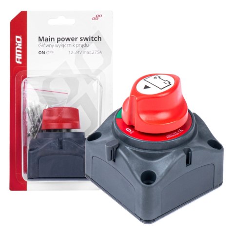 Wyłącznik odłącznik prądu hebel akumulatora 275a amio-03028 Wyłącznik odłącznik prądu hebel akumulatora 275a amio-03028