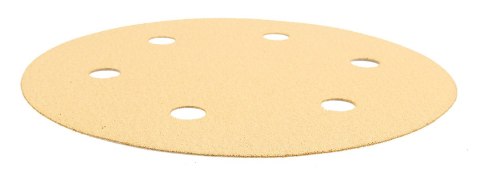 Papier ścierny na rzep 225 mm, K120, 5 szt., z 6 otworami do szlifierki 59G264, 59G265 Papier ścierny na rzep 225 mm, K120, 5 szt., z 6 otworami do szlifierki 59G264, 59G265
