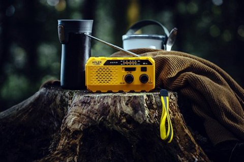 AD 1197 Radio solarne z korbką ręczną AD 1197 Radio solarne z korbką ręczną
