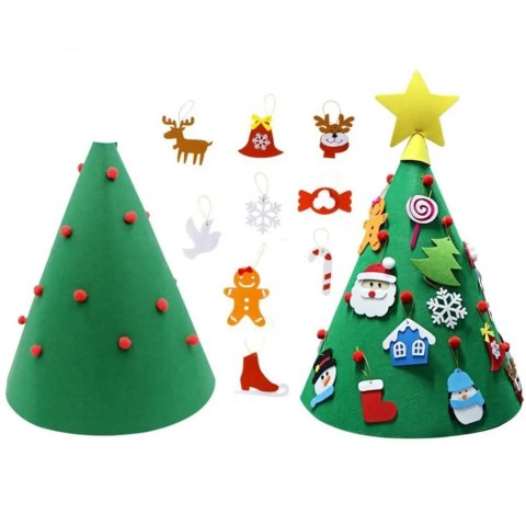 DA63 Filcowa choinka 50x70 diy DA63 Filcowa choinka 50x70 diy