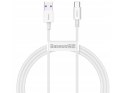 BASEUS Kabel USB do USB-C Superior Series, 66W, 1m (CATYS-02) Biały