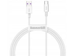 BASEUS Kabel USB do USB-C Superior Series, 66W, 1m (CATYS-02) Biały