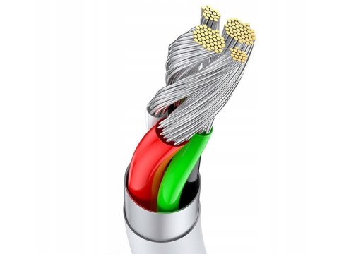 BASEUS Kabel USB do USB-C Superior Series, 66W, 1m (CATYS-02) Biały BASEUS Kabel USB do USB-C Superior Series, 66W, 1m (CATYS-02) Biały