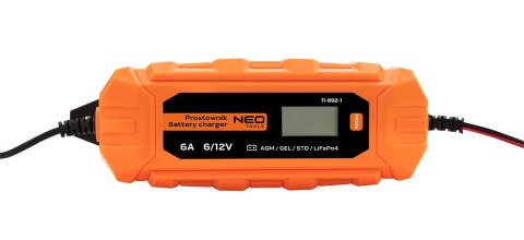 Prostownik automatyczny 6A/100W, 3-150Ah, do akumulatorów kwasowych / AGM / GEL Prostownik automatyczny 6A/100W, 3-150Ah, do akumulatorów kwasowych / AGM / GEL