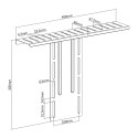 Uchwyt / półka na aparat / kamerę / naświetlacz All-In-One NanoRS, YouTube, VESA 100x100, RS464
