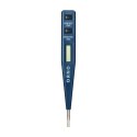 Elektroniczny próbnik napięcia 5w1, test obecności, pomiar, indukcja, ciągłość, polaryzacja DC, niebieski