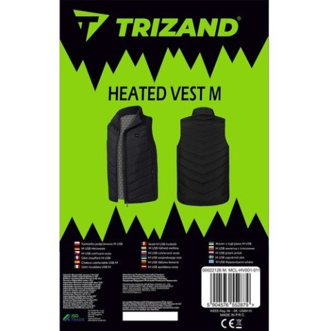 Kamizelka podgrzewana M USB Trizand 22126 Kamizelka podgrzewana M USB Trizand 22126