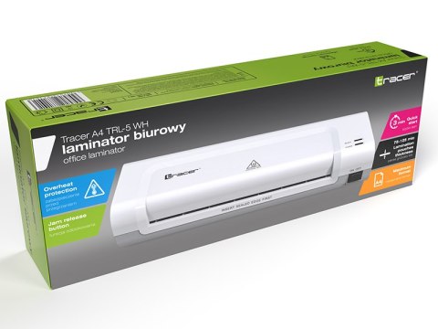 Laminator TRACER A4 TRL-5 WH Laminator TRACER A4 TRL-5 WH