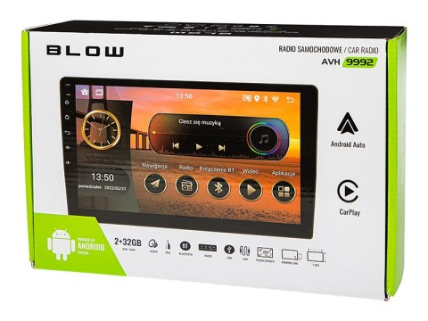 78-345# Radio blow avh-9992 2din 9" android/wifi/gps/carplay 78-345# Radio blow avh-9992 2din 9" android/wifi/gps/carplay