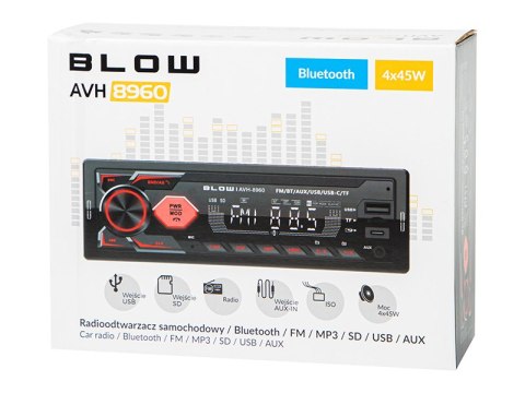 78-347# Radio blow avh-8960 rds mp3/usb/micro sd/bluetooth + usb-c 78-347# Radio blow avh-8960 rds mp3/usb/micro sd/bluetooth + usb-c