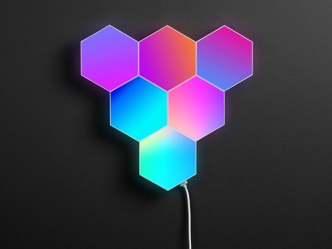 Sześciokątne lampy RGB Tracer Ambience - Smart Hexagon Sześciokątne lampy RGB Tracer Ambience - Smart Hexagon