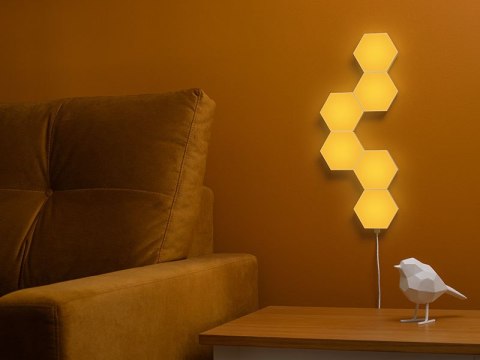 Sześciokątne lampy RGB Tracer Ambience - Smart Hexagon Sześciokątne lampy RGB Tracer Ambience - Smart Hexagon