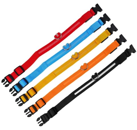 AG232D Obroża świecąca led 32-37cm black AG232D Obroża świecąca led 32-37cm black