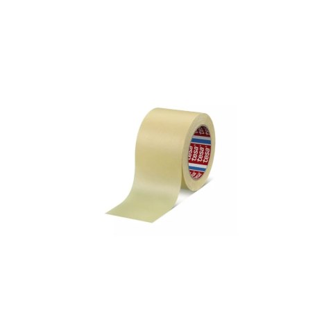 Taśma maskująca papierowa drobno krępowana 50m:100mm Taśma maskująca papierowa drobno krępowana 50m:100mm