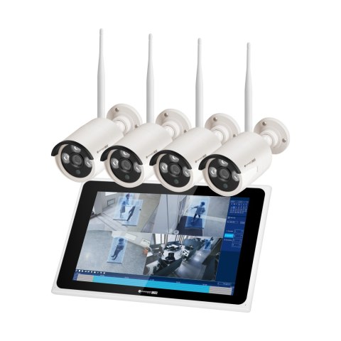 Zestaw do monitoringu WiFi Kruger&Matz Connect C210 Tuya Zestaw do monitoringu WiFi Kruger&Matz Connect C210 Tuya