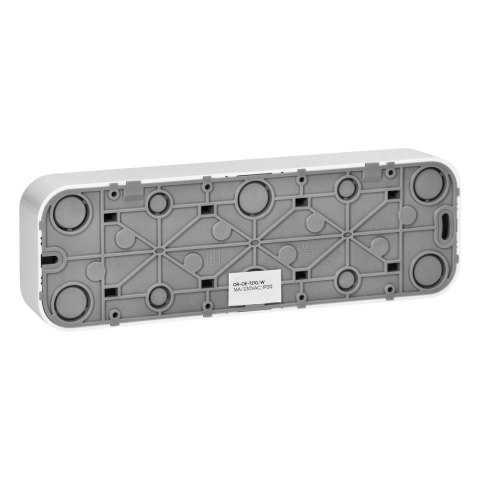 Gniazdo poczwórne ToDo 2P+Z IP20, 16A, 230V AC, biały, 8 sztuk Gniazdo poczwórne ToDo 2P+Z IP20, 16A, 230V AC, biały, 8 sztuk