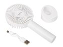 44-504# Wentylator podręczny usb z akumulatorem biały