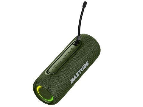 Głośniki TRACER MaxTube TWS BT GREEN Głośniki TRACER MaxTube TWS BT GREEN