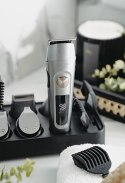 AD 2944 Trymer - zestaw do pielęgnacji 6 w 1 z wyś. lcd i bazą ładującą
