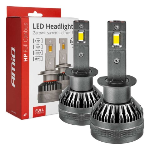 Żarówki samochodowe led seria hp full canbus h1 12v 24v 6500k amio-03671 Żarówki samochodowe led seria hp full canbus h1 12v 24v 6500k amio-03671