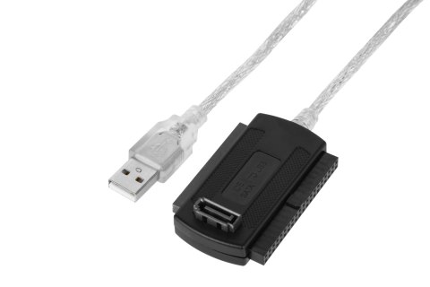 Konwerter USB na IDE 2,5" i 3,5" + S-ATA Konwerter USB na IDE 2,5" i 3,5" + S-ATA