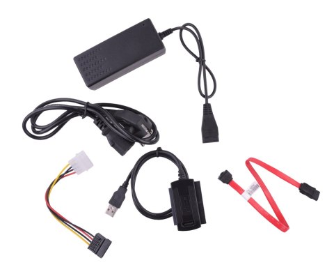 Konwerter USB na IDE 2,5" i 3,5" + S-ATA Konwerter USB na IDE 2,5" i 3,5" + S-ATA