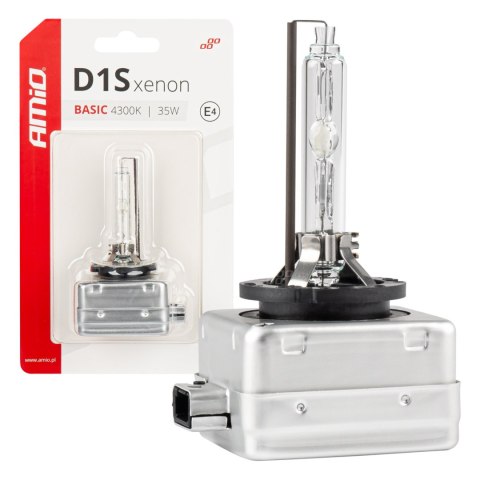 Żarówka ksenonowa żarnik xenon d1s 35w 4300k basic blister amio-03863 Żarówka ksenonowa żarnik xenon d1s 35w 4300k basic blister amio-03863