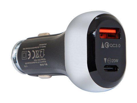 75-777# Ładowarka samochodowa gn.usb+usb-c 38w g38a 75-777# Ładowarka samochodowa gn.usb+usb-c 38w g38a