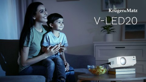 Projektor LED FulHD Kruger&Matz V-LED20 Projektor LED FulHD Kruger&Matz V-LED20
