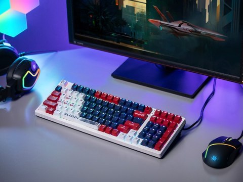 Klawiatura mechaniczna A4TECH BLOODY S98 USB Sports Navy (BLMS Red Plus Switches) Klawiatura mechaniczna A4TECH BLOODY S98 USB Sports Navy (BLMS Red Plus Switches)