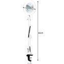 Lampa kosmetyczna z lupą- biała Izoxis 23894