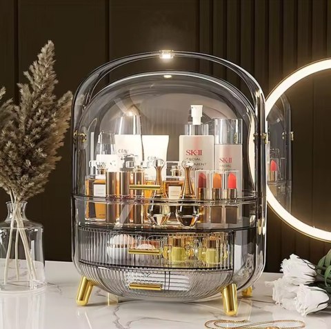 DA194 Kuferek na kosmetyki biżuterię transparent led DA194 Kuferek na kosmetyki biżuterię transparent led