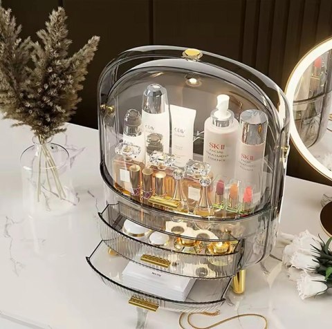 DA194 Kuferek na kosmetyki biżuterię transparent led DA194 Kuferek na kosmetyki biżuterię transparent led