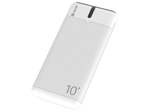 Power bank TRACER EnerGo 10000mAh white/black Power bank TRACER EnerGo 10000mAh white/black